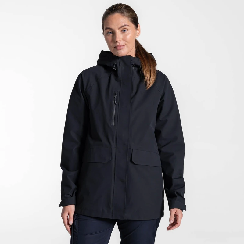 Craghoppers Expert Womens Kiwi Pro Waterproof Jacket Breathable Work Coat