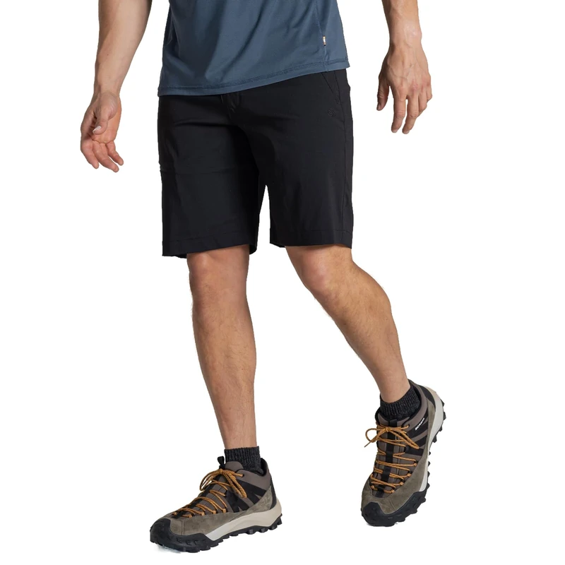 Craghoppers Mens Kiwipro Kiwi Pro III Hiking Shorts, Black, 30W EU