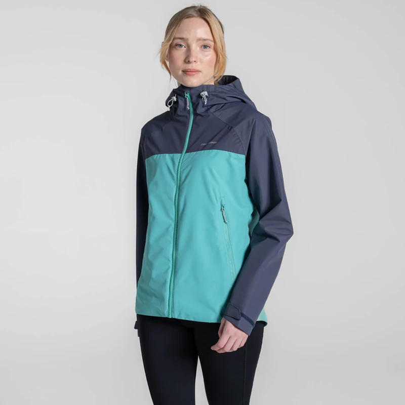 Craghoppers Womens Vanth Waterproof Jacket DofE Award Approved Hiking Coat