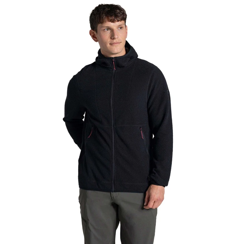 Craghoppers Mens Complite Fleece Hooded Jacket Pack Away Travel Lightweight Top