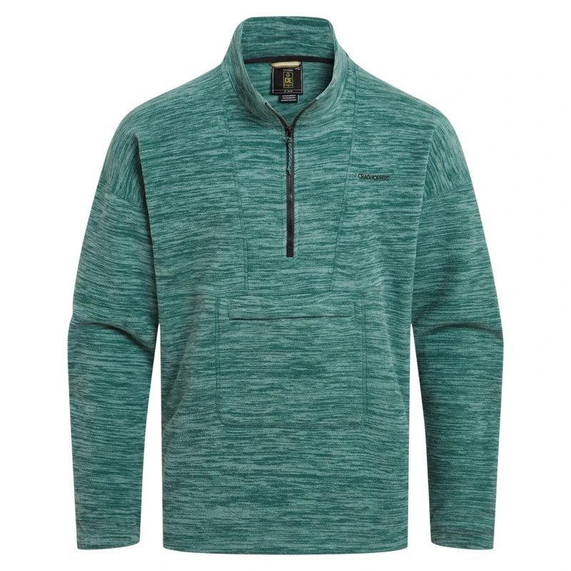 Craghoppers Mens Esk II Half Zip Fleece DofE Approved Hiking Mid Layer Top - Image 1