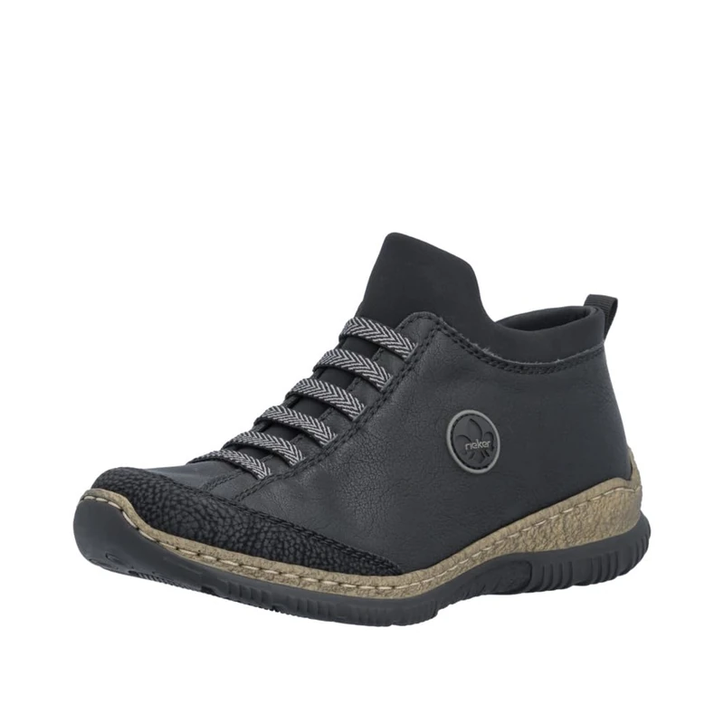 Rieker Women's N3258 Short Boots, black, 3.5 UK