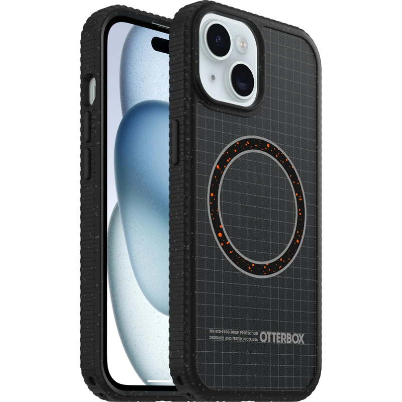 OtterBox Sole Series MagSafe Case for iPhone 16e/15/14/13, Shockproof, Drop proof, Protective Case, 5x Tested to Military Standard, Black