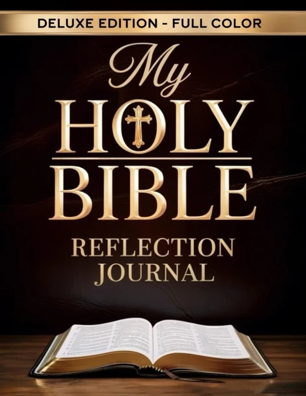 My Holy Bible Reflection Journal: An Illustrated, Full-Color Faith Companion That Transforms Your Bible Reflections into a Lasting Work of Art