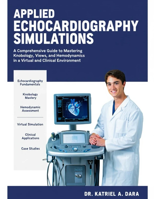 APPLIED ECHOCARDIOGRAPHY SIMULATIONS: A Comprehensive Guide to Mastering Knobology, Views, and Hemodynamics in a Virtual and Clinical Environment