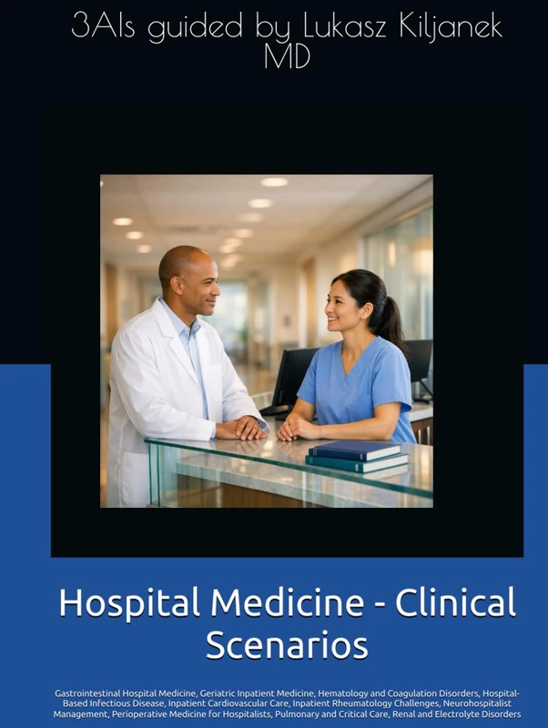 Hospital Medicine - Clinical Scenarios: Gastrointestinal, Geriatric Inpatient Medicine, Hematology and Coagulation Disorders, Hospital-Based ... Smart as AIs! (www.EndlessMedical.Academy))