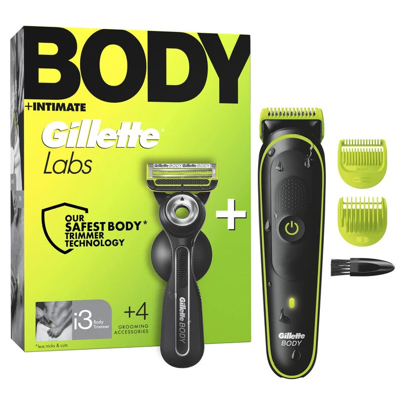 GilletteLabs Body + Intimate Grooming Bundle for Men