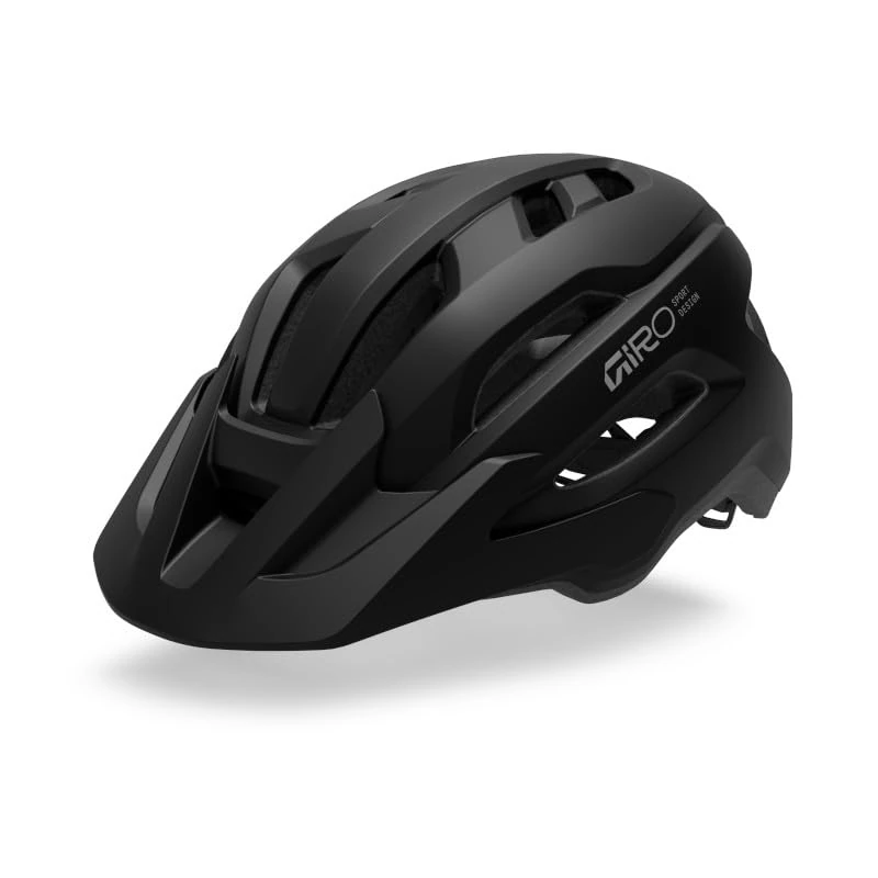 Giro Fixture II Adult Unisex Sport Helmet, Matte Black/Grey, In-Mold Construction, Recreation