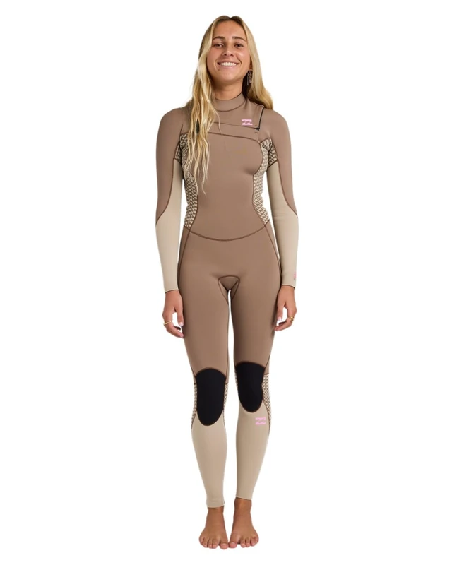 Billabong Full wetsuit 4/3 W ABSOLUTE CORE CZ Womens Brown