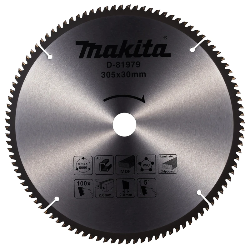Makita D-81979 TCT Saw Blade 305x30 100T MP