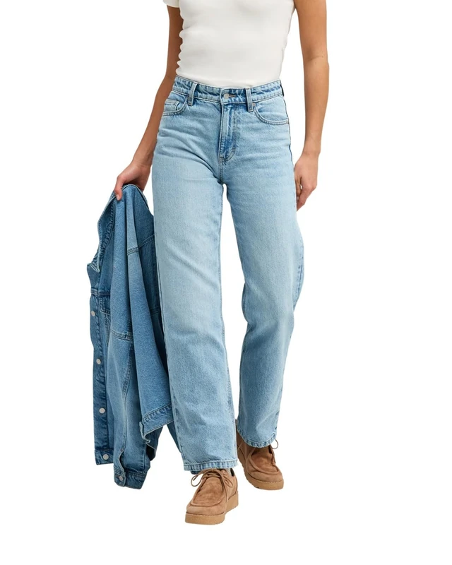 Roxy Tropic Dream - Loose Fit Jeans - Women - Blue