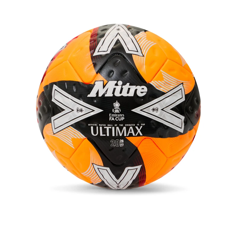 Mitre FA CUP BALL Ultimax Pro Orange/Red 5