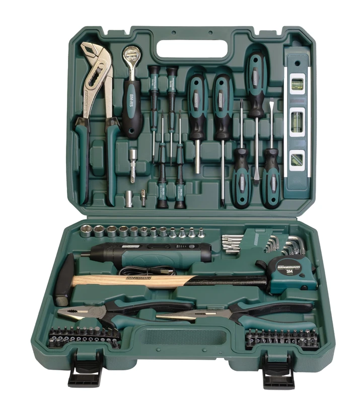 Mannesmann M29094 85-Piece Tool Box - Image 1