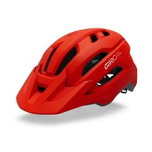 Giro Fixture II Adult Unisex Bike Helmet, Flame Red, In-Mold Construction, Universal Fit