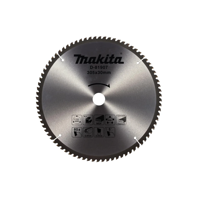 Makita D-81907 TCT Saw Blade 305x30 80T MP