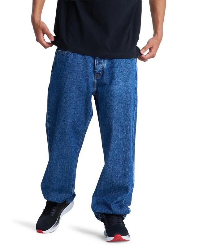 Dcshoes Straight Fit Denim Jeans Relaxed Denim Pant Mens Blue