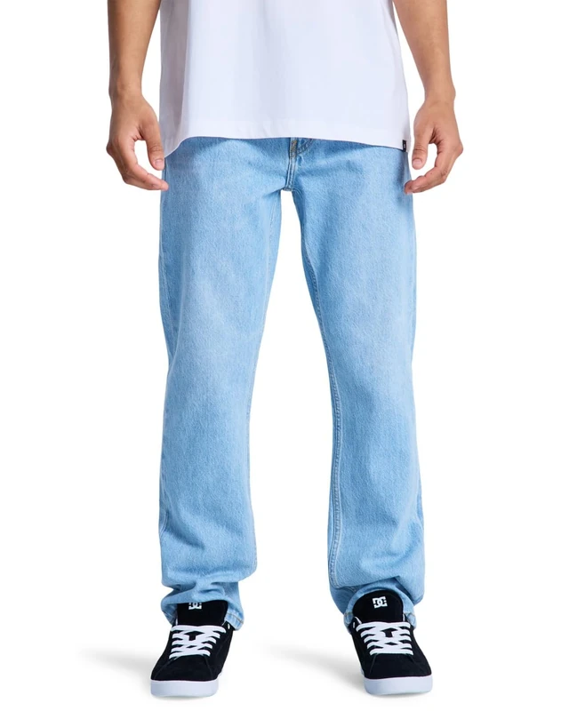 Dcshoes Denim Jeans Straight Denim Pant Mens Blue - Image 1