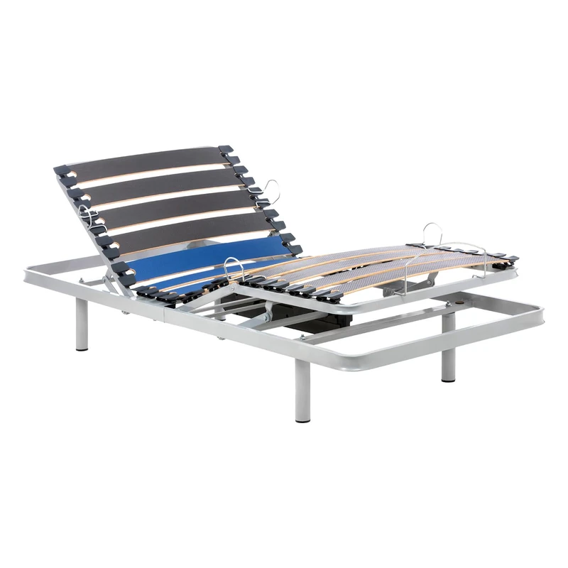 Geriafy – Single Electric Adjustable Bed Frame 3ft | 4-Section Reclining Base, Quiet Motor | Wireless Remote Control | Mattress Retainer Bars Included