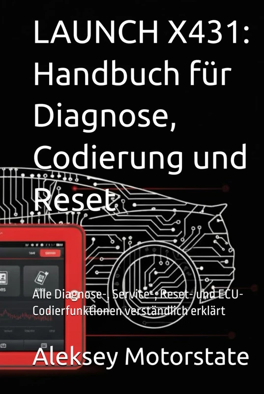 LAUNCH X431: Handbuch für Diagnose, Codierung und Reset: Alle Diagnose-, Service-, Reset- und ECU-Codierfunktionen verständlich erklärt