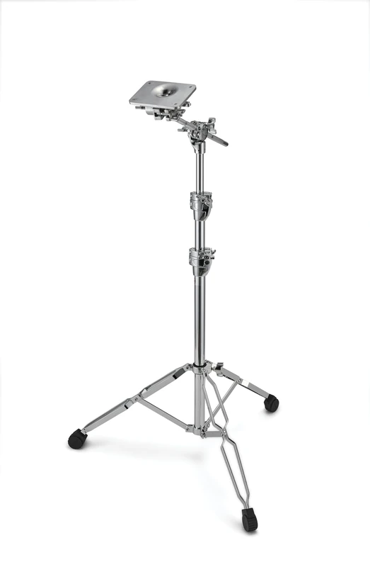 Gibraltar Hardware Special Stand 6713EBM-EMMP-PK - Electronic Drum Pad Boom Stand with EMMP Mounting Plate – Sturdy stand for SPD-SX/multipads – Height-adjustable – Double-braced – Tripod