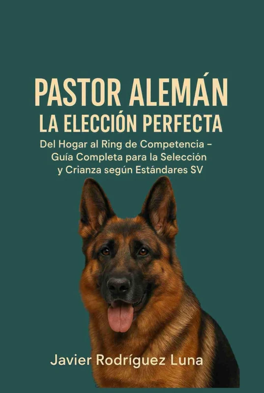 PASTOR ALEMÁN: LA ELECCIÓN PERFECTA: Guía completa para la Selección y Crianza según Estándares SV - Image 1