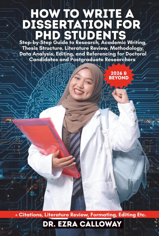 HOW TO WRITE A DISSERTATION FOR PHD STUDENTS: Step-by-Step Guide to Research, Academic Writing, Thesis Structure, Literature Review, Methodology, Data ... Researchers (Academic Thesis Made Easy)