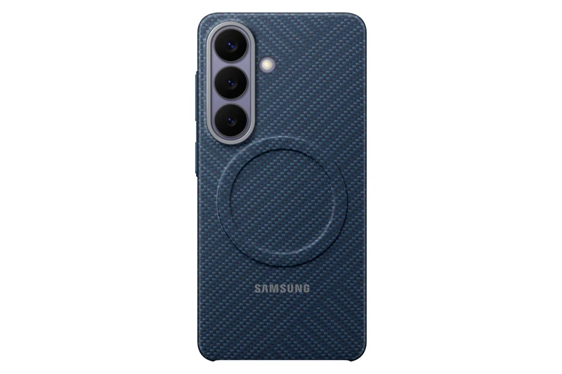 Samsung Galaxy S26 Carbon Magnet Case, Dark Blue