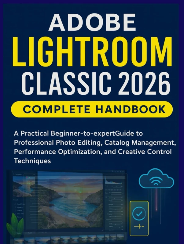 Adobe Lightroom Classic 2026 Complete Handbook: A Practical Beginner-to-expert Guide to Professional Photo Editing, Catalog Management, Performance Optimization, and Creative Control Techniques