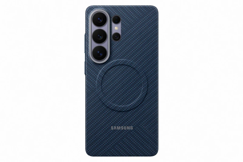 Samsung Galaxy S26 Ultra Carbon Magnet Case, Dark Blue