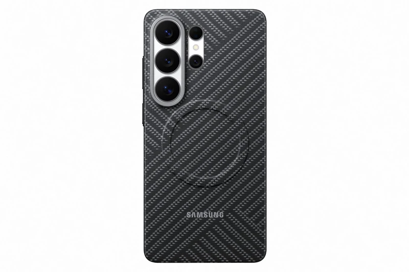 Samsung Galaxy S26 Ultra Carbon Magnet Case, Dark Grey