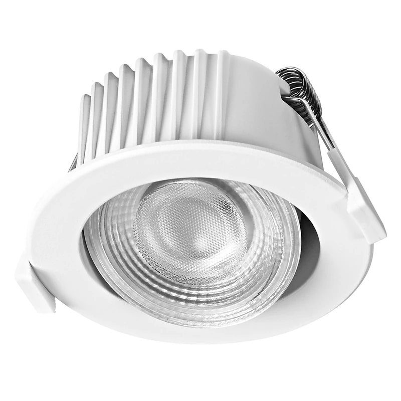 OSRAM Spot Set LED recessed Spotlight CCT IP44 4.9W White 88mm, Set of 3 Bathroom Click-CCT, 290lm, 2700–6500K