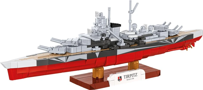 COBI 4853 Battleship TRIPITZ - 1:700 Scale WWII Model Kit