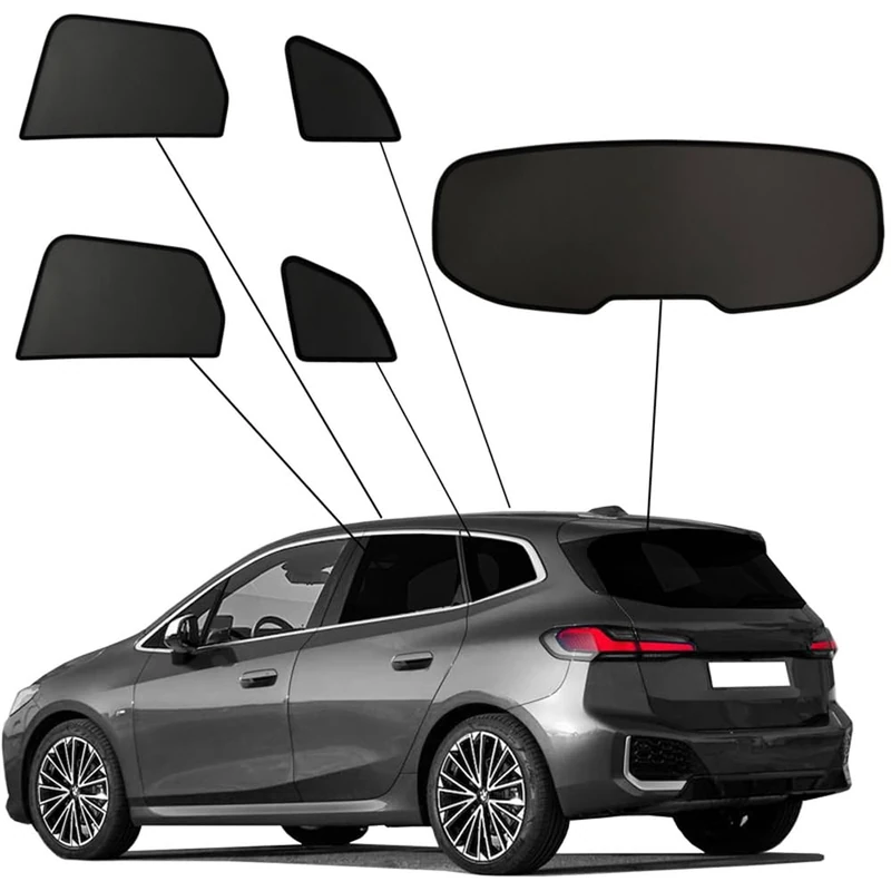 SunClip Privacy & Sun protection compatible with BMW 2-Series Active Tourer (U06) 2021-
