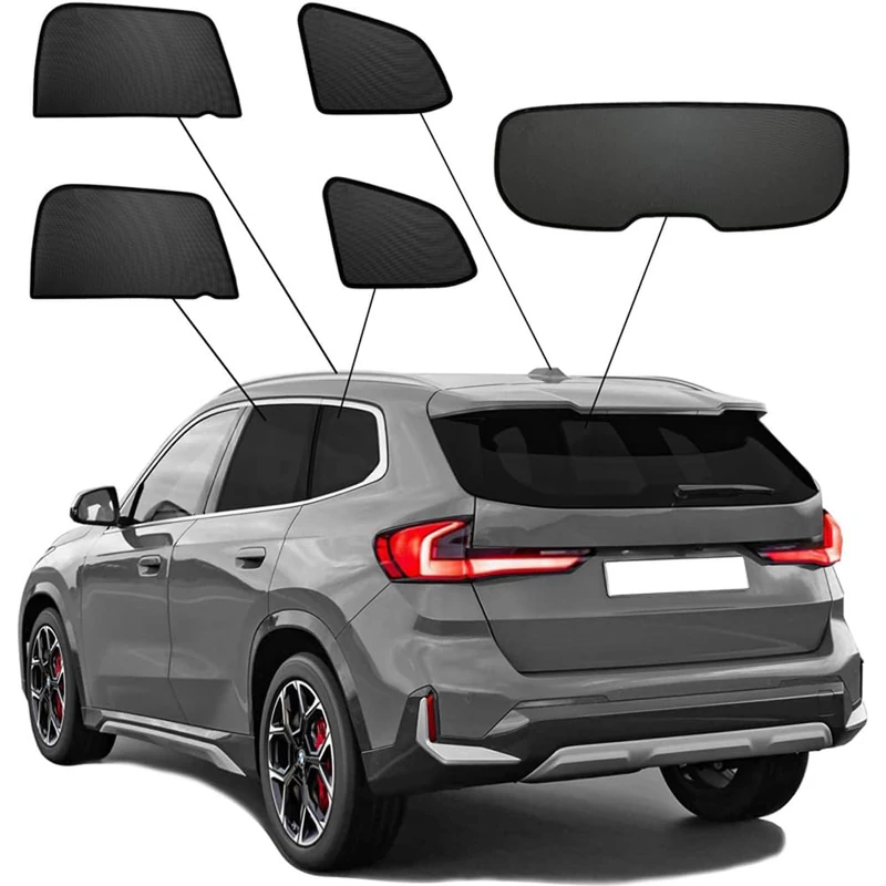 SunClip Privacy & Sun protection compatible with BMW X1 & iX1 (U11) 2022-