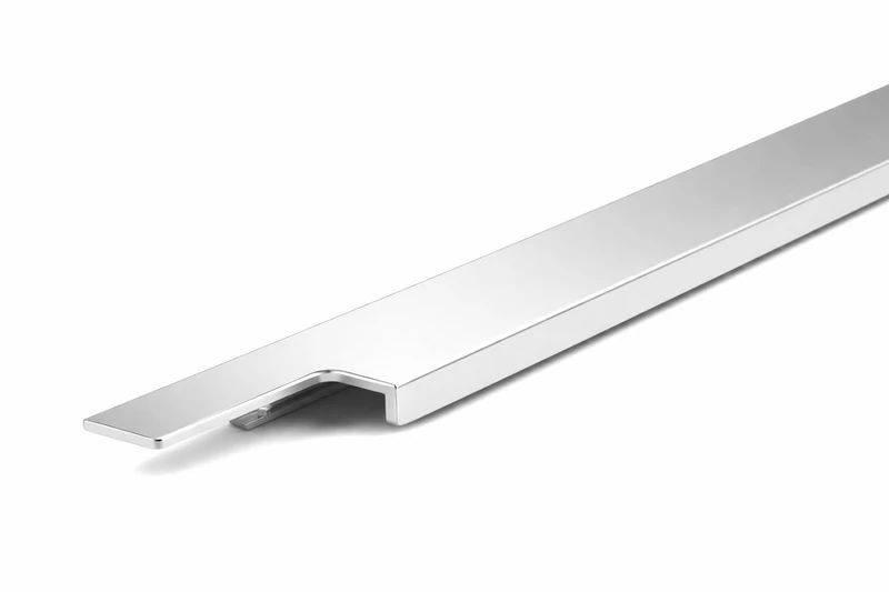 cyclingcolors 1 x Furniture Handle 1196 mm Ramara Profile Aluminium Handle for Drawers Cabinets Doors Furniture Kitchen Bedroom Aluminium Finish