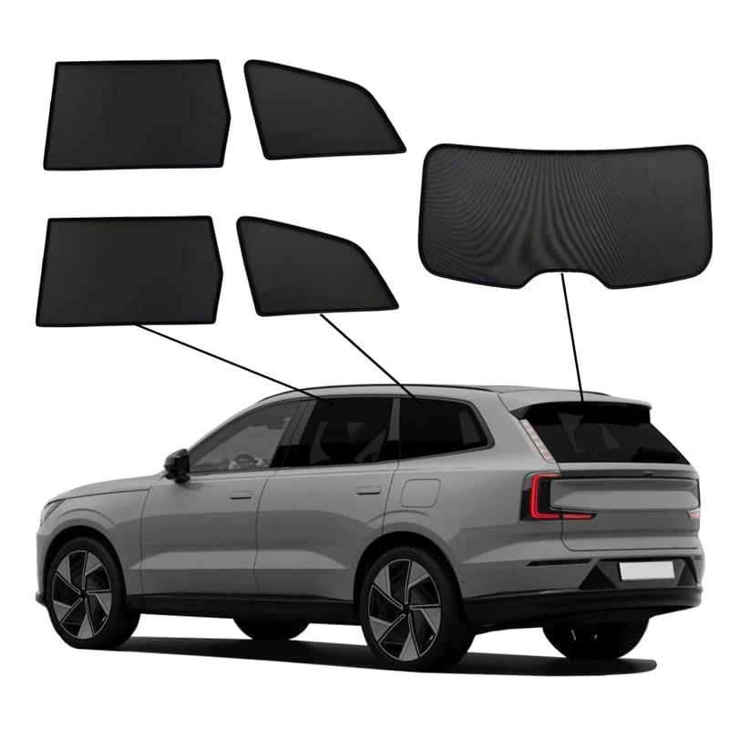 SunClip Privacy & Sun protection compatible with Volvo EX90 (356) 2022-
