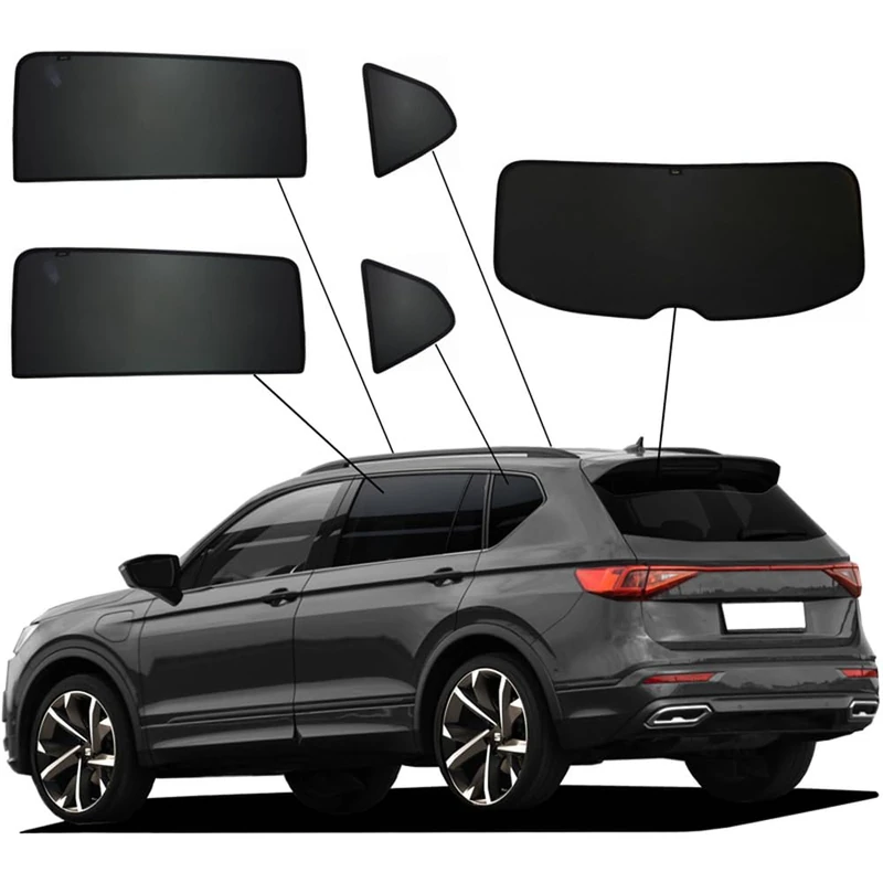 SunClip Privacy & Sun protection compatible with Seat Tarraco (KN) 2019-2024