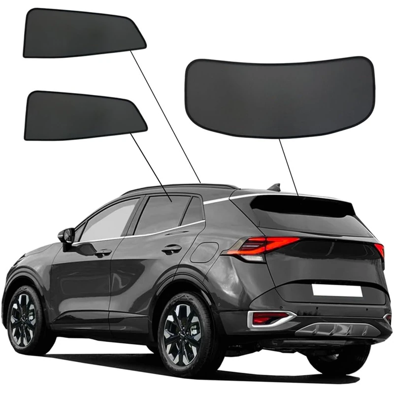 SunClip Privacy & Sun protection compatible with Kia Sportage (NQ5) 2021-