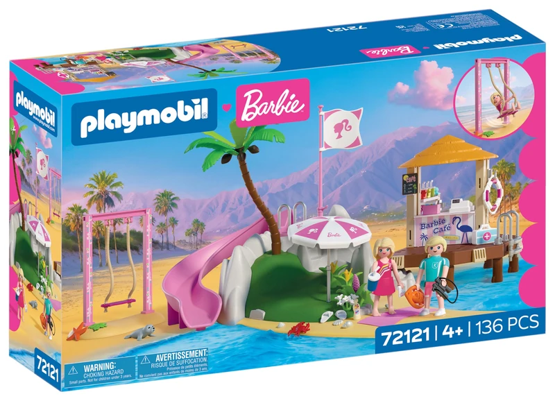Playmobil | Barbie x Barbie Beach Café - Image 1