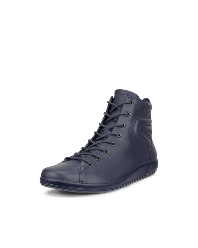 ECCO Women's SOFT 2.0 ZIP BOOT MARINE 38
