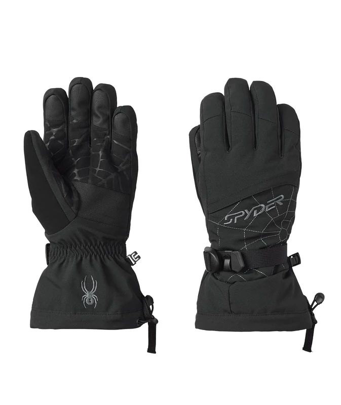 Spyder, OVERWEB SKI GLOVES, Men's, BLACK, M