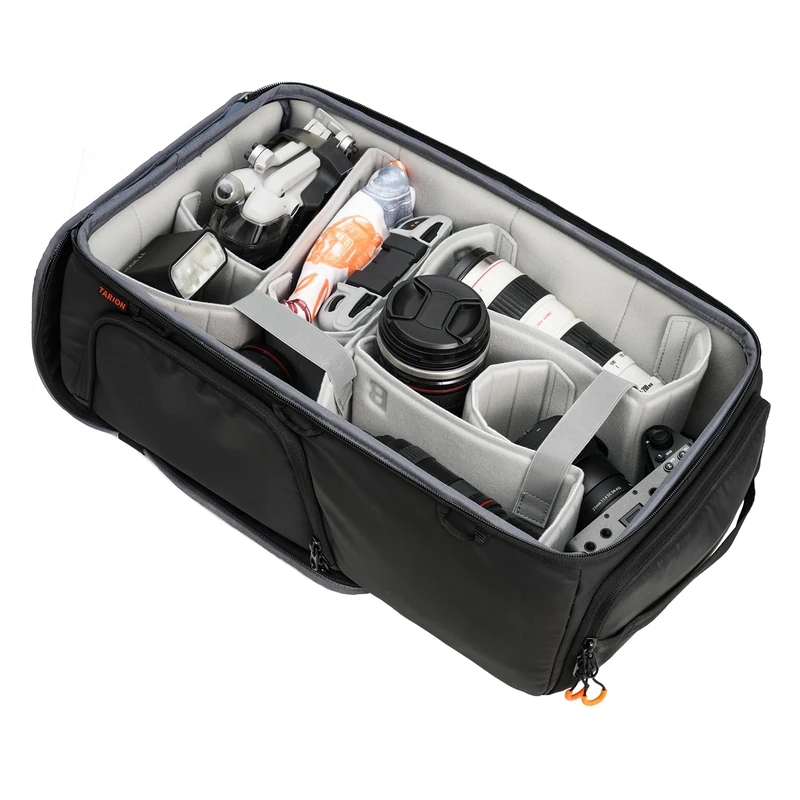 TARION Photo Insert Camera Bag: Camera Insert for Backpack Professional SLR Bag for DSLR ShellCore Lenses