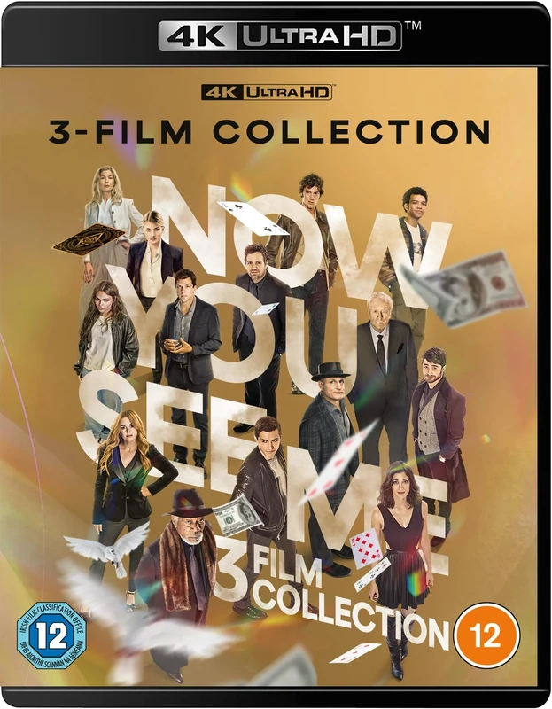 Now You See Me Triple Boxset (4K UHD) [Blu-ray] [Region B]