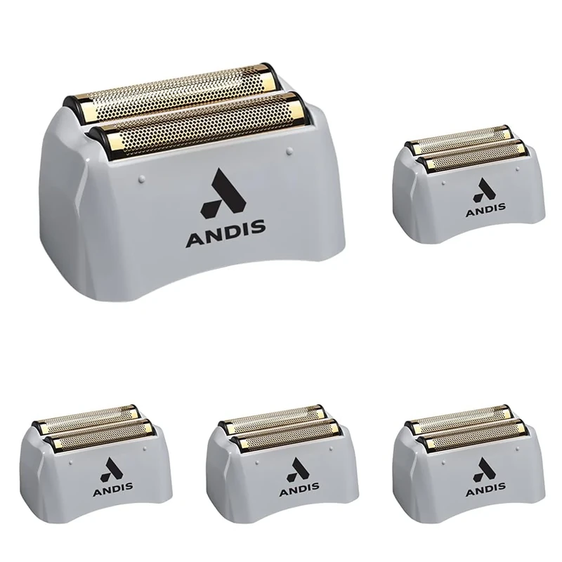 Andis 17285 Replacement Lithium Titanium Foil Assembly for The ProFoil Shaver, Gray (Packaging May Vary) (Pack of 5)
