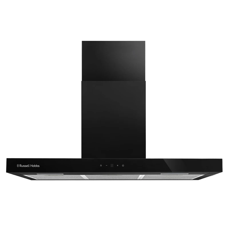Russell Hobbs 90cm T-Shaped Cooker Hood - Black RHGCH903B