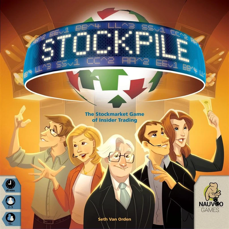 Matagot SARL | Stockpile | Board Game | Ages 12+ | 2-5 Players | 45 Minutes Playing Time