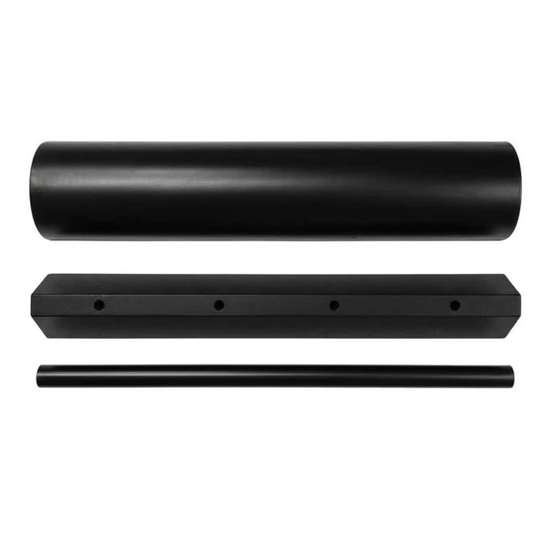 Nicoman Balance Bar - Set of 3, Skiing & Snowboard Training for Off-Snow Practice, Indoor & Outdoor Use (Black)