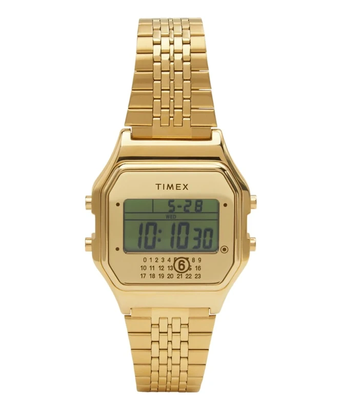 Timex Unisex Digital Quartz Watch T80 MM6 Maison Margiela - Image 1