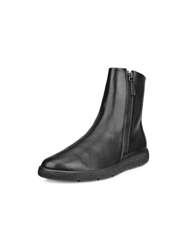 ECCO Women's BELLA 2 ZIP BOOT BLACK 42