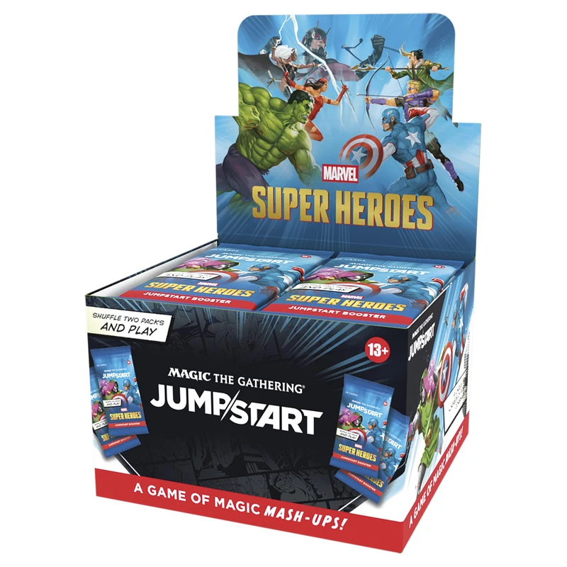 Magic: The Gathering Marvel Super Heroes Jumpstart Booster Box